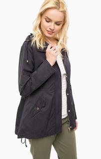 Темно-синяя парка с капюшоном Kocca