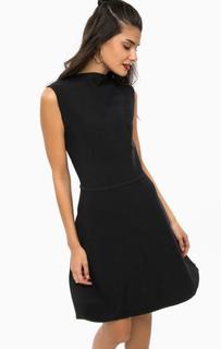 Короткое синее платье с вырезом лодочкой Scotch&Soda