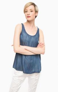 Синий топ свободного кроя Wrangler