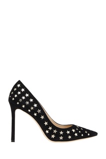 Замшевые туфли Romy 100 Jimmy Choo