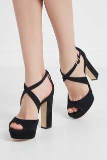 Замшевые босоножки April 120 Jimmy Choo