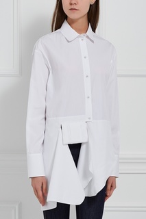 Хлопковая блузка Victoria Beckham