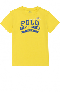 Футболка джерси с принтом Polo Ralph Lauren