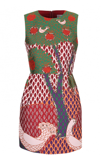 Приталенное мини-платье с декоративной отделкой REDVALENTINO