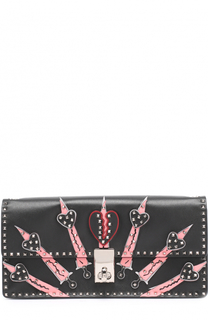 Клатч Loveblade с аппликациями Valentino