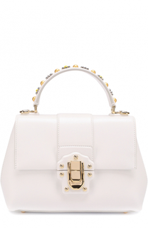 Сумка Lucia small с декорированной ручкой Dolce &amp; Gabbana