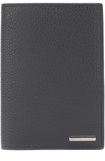 Кожаная обложка для паспорта Ermenegildo Zegna