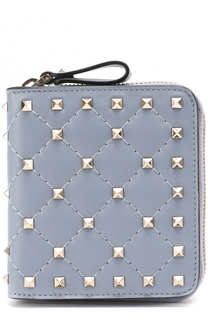 Кожаный бумажник Rockstud Spike Valentino