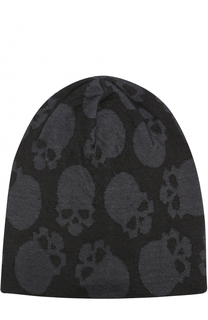 Льняная шапка с принтом в виде черепов Gemma. H