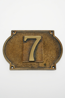 Цифра на дверь и подложка Stilars