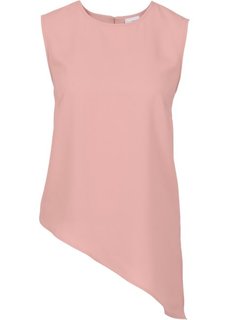 Топ с асимметричным низом (винтажно-розовый) Bonprix