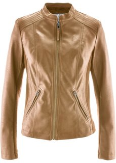 Куртка из искусственной кожи (кофе-глясе) Bonprix
