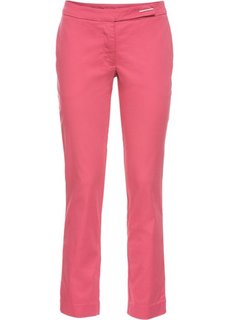 Брюки в деловом стиле длины 7/8 (ярко-розовый матовый) Bonprix