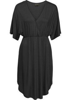 Трикотажное платье (черный) Bonprix