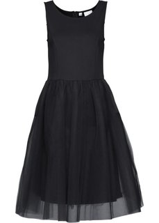 Платье из тюля (черный) Bonprix