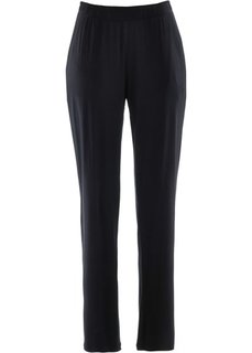 Трикотажные брюки (черный) Bonprix