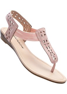 Босоножки (дымчато-розовый) Bonprix