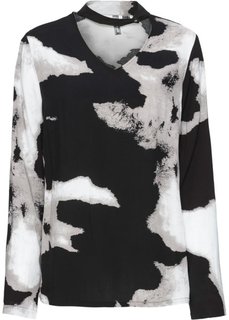 Блузка (черный/серый/белый) Bonprix