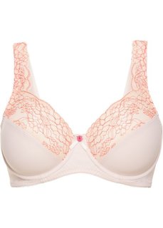 Бюстгальтер, чашка C (цвет пудры/ярко-розовый) Bonprix