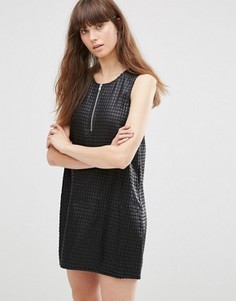 Платье с молнией на горловине Vero Moda - Черный