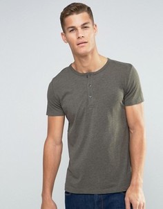 Футболка хенли Esprit - Зеленый