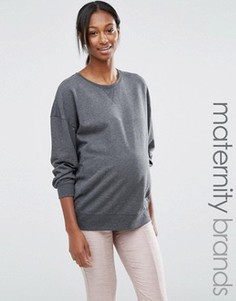 Свитшот для беременных New Look Maternity - Серый