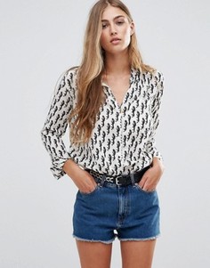 Легкая рубашка Maison Scotch - Белый