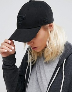 Кепка с изогнутым козырьком New Era Chicago Bulls - Черный