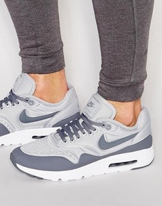 Серые кроссовки Nike Air Max 1 Ultra 845038-002 - Серый