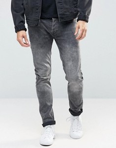 Серые выбеленные джинсы скинни Only &amp; Sons - Серый