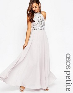 Платье макси с вырезами ASOS PETITE - Фиолетовый