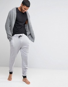 Джоггеры скинни с двойным поясом ASOS - Серый