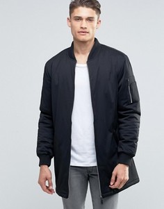 Удлиненная куртка Brave Soul - Черный