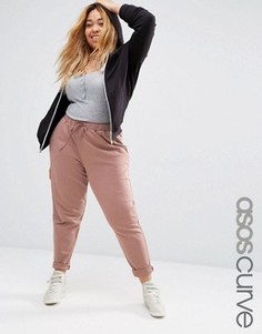 Спортивные штаны ASOS CURVE - Розовый