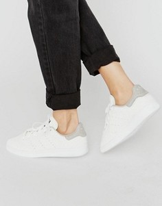 Белые замшевые кроссовки adidas Originals Stan Smith Unisex - Белый
