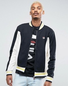Спортивная куртка с полосками Fila Vintage - Черный