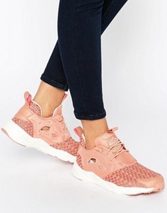 Плетеные кроссовки Reebok Furylite New - Бежевый