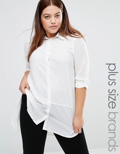 Блузка New Look Plus - Белый