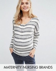 Топ для кормления в полоску Mamalicious Maternity Tilda - Мульти Mama.Licious