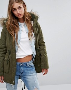 Hollister parka outlet