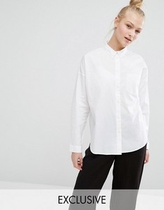 Эксклюзивная рубашка Monki - Белый