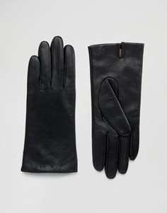 Кожаные перчатки Monki - Черный