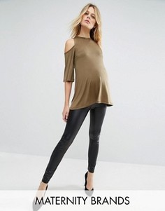 Леггинсы Missguided Maternity - Черный