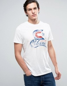 Футболка с принтом Jack &amp; Jones Vintage - Кремовый