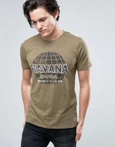 Футболка с принтом Jack &amp; Jones Vintage - Зеленый