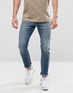 Голубые узкие джинсы Jack &amp; Jones - Синий