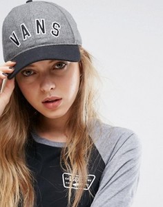 Кепка с логотипом Vans Dugout - Серый