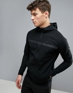 Худи на молнии с полосой Jack &amp; Jones Tech - Черный