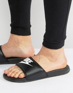 Черные шлепанцы Nike Benassi JDI 343880-090 - Черный