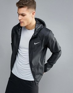 Черная спортивная куртка Nike Running 800492-010 - Черный